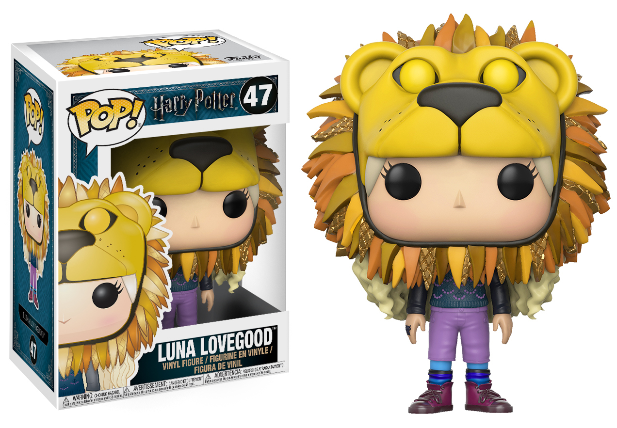 Harry Potter - Luna Lovegood (Lion Head) Pop! Vinyl Figure