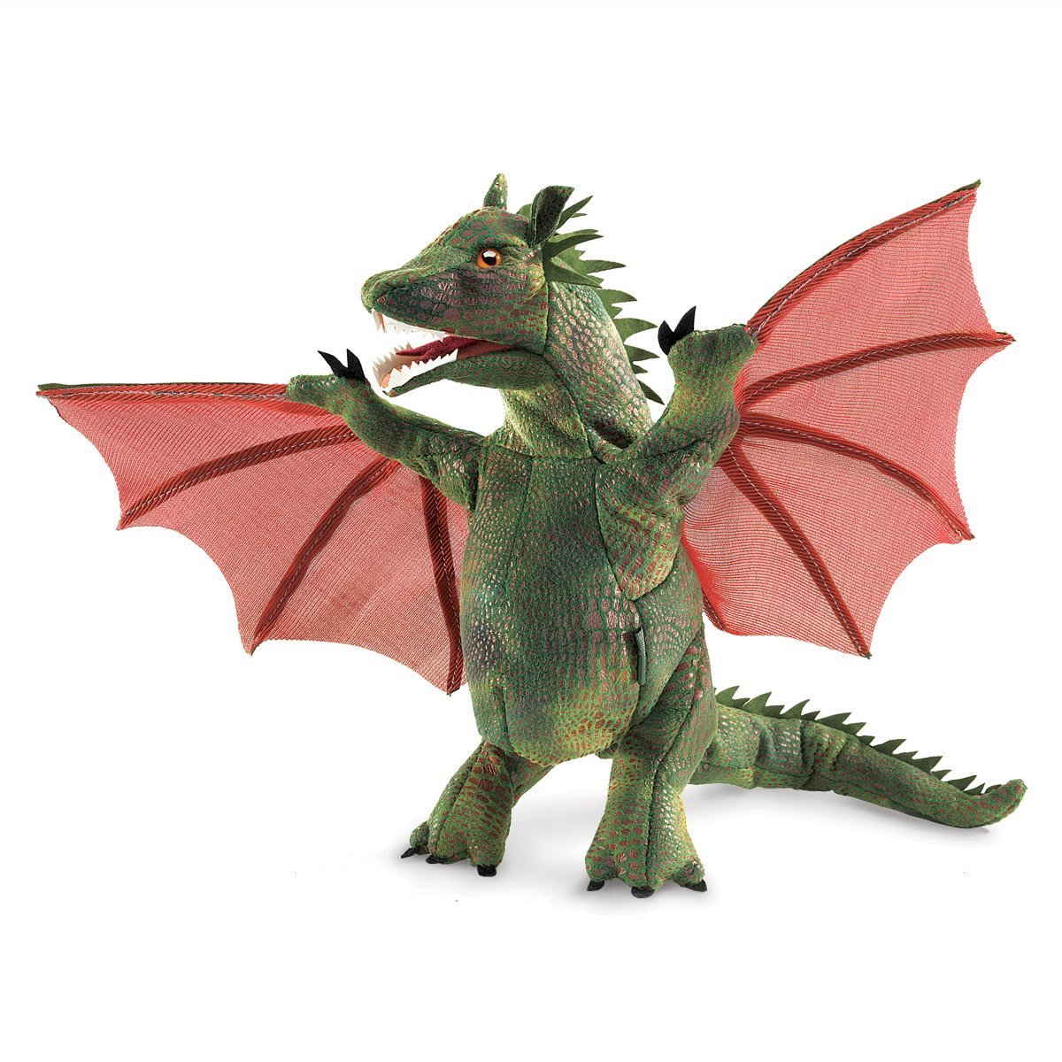 Folkmanis Hand Puppet - Winged Dragon image