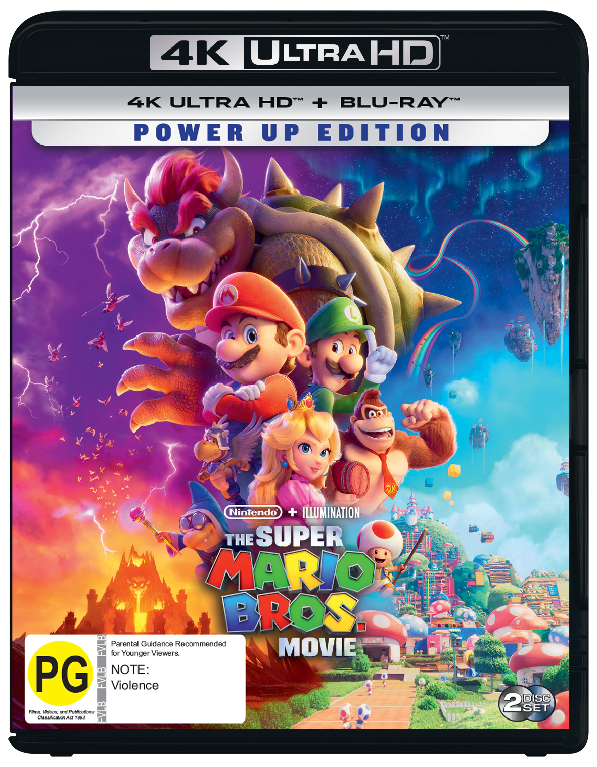 The Super Mario Bros. Movie (4K UHD + Blu-Ray), UHD Blu-ray