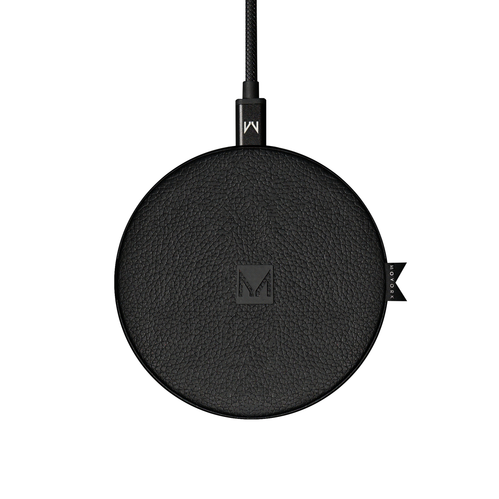 Moyork: WATT 5/7.5/10W QI Wireless Charger - Raven Black Leather image