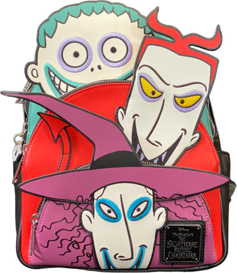 Loungefly Nightmare Before Christmas Lock Shock Barrel Costume Mini