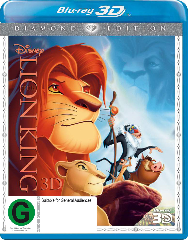 The Lion King 3D on Blu-ray, 3D Blu-ray