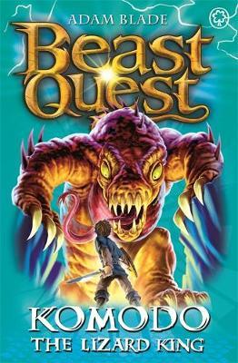 Beast Quest #31: Komodo the Lizard King (The World of Chaos) by Adam Blade image