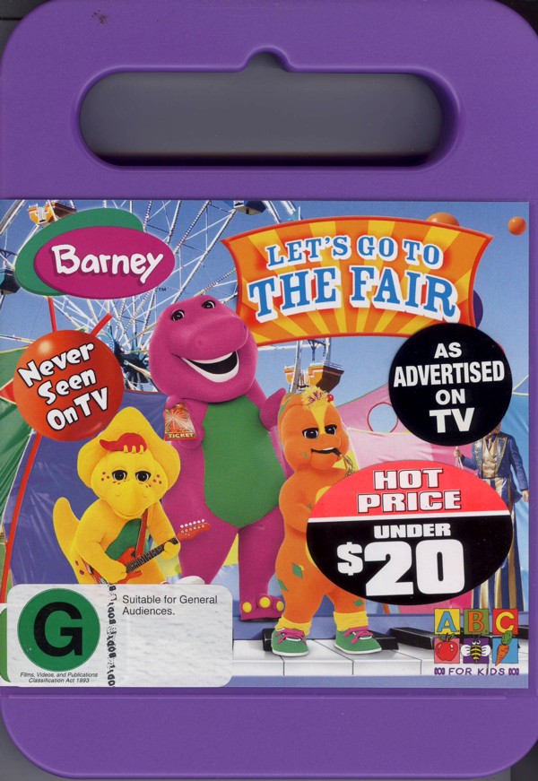 Barney - Let's Go To The Fair on DVD image