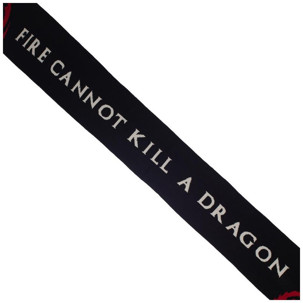 Game of Thrones: Knit Scarf - House Targaryen image