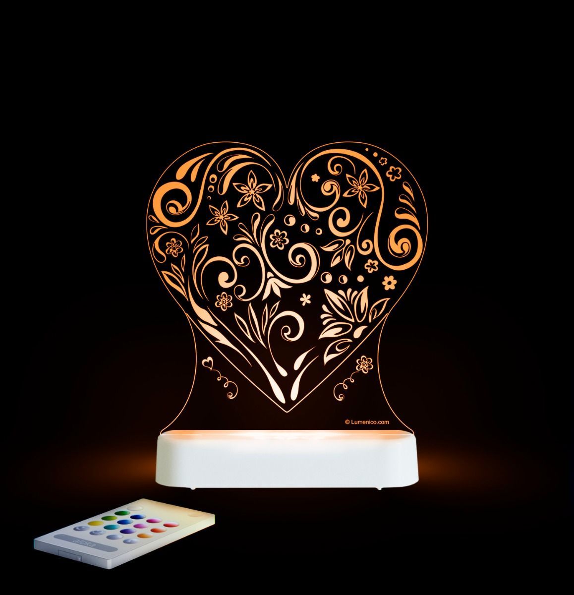 Aloka: Night Light - Love Heart image