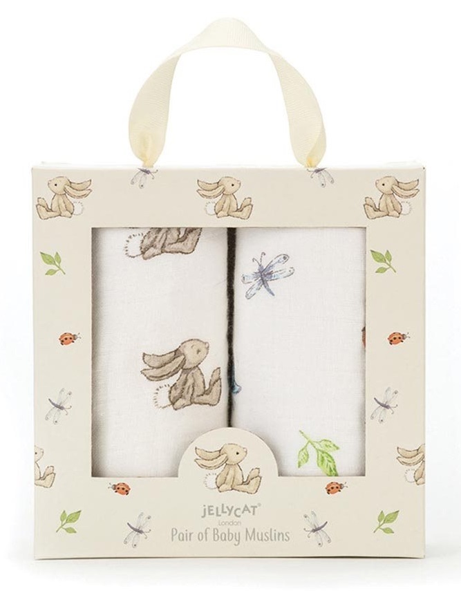 Jellycat: Bashful Bunny - Muslin Set image