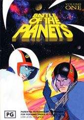 Battle Of The Planets - Vol 1 on DVD Battle Of The Planets - Vol 1 on DVD