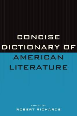 Concise Dictionary of American Literature image