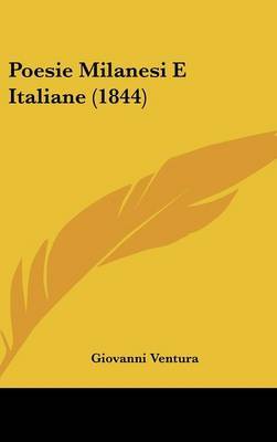 Poesie Milanesi E Italiane (1844) image