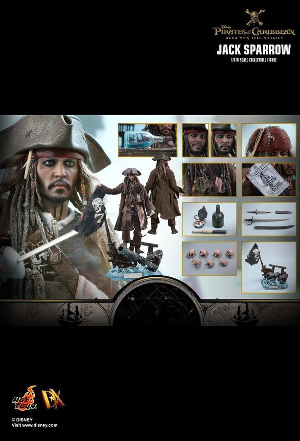 Pirates of the Caribbean 5: Jack Sparrow 12" Figure