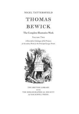 Thomas Bewick: The Complete Illustrative Work by Nigel Tattersfield image