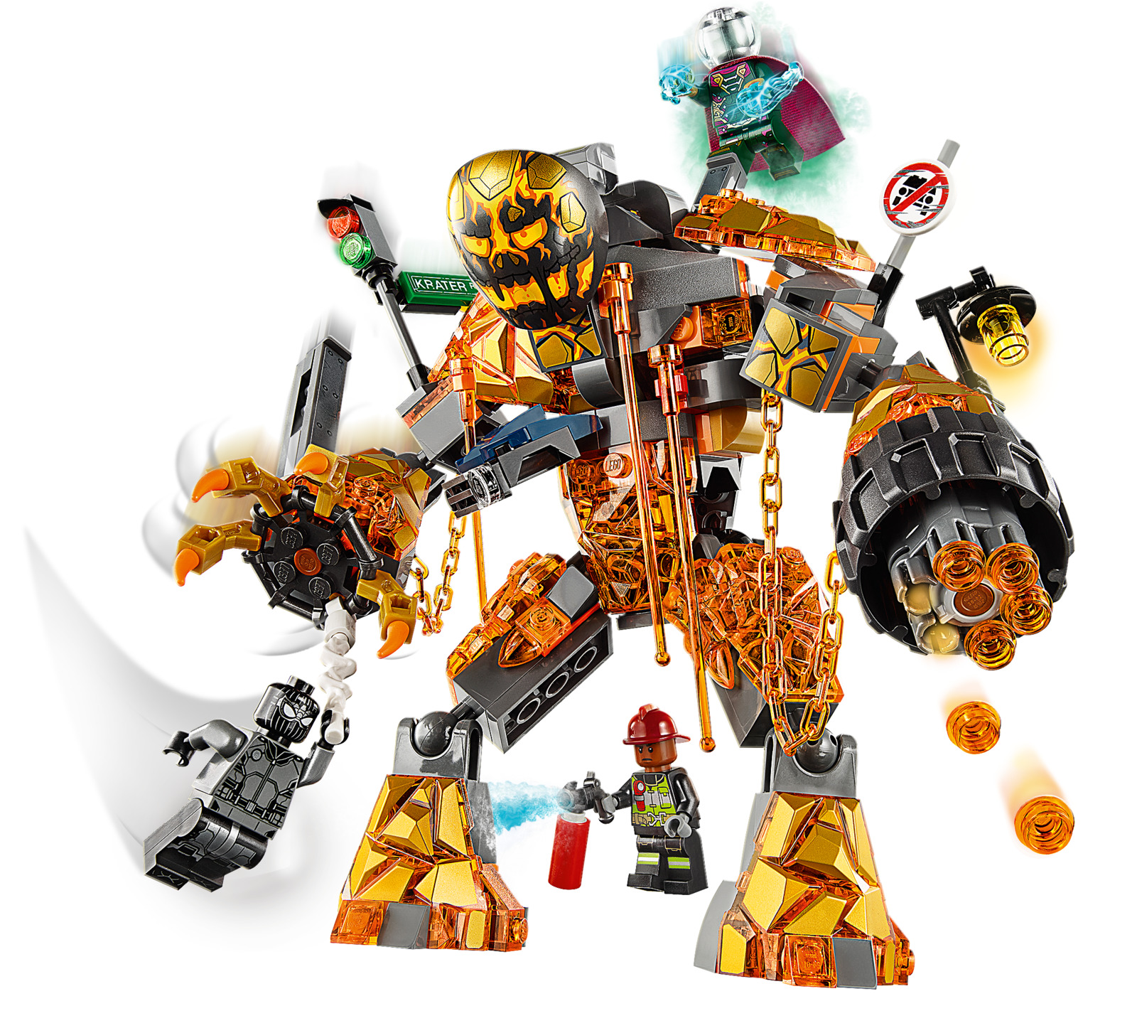 LEGO Super Heroes - Molten Man Battle image