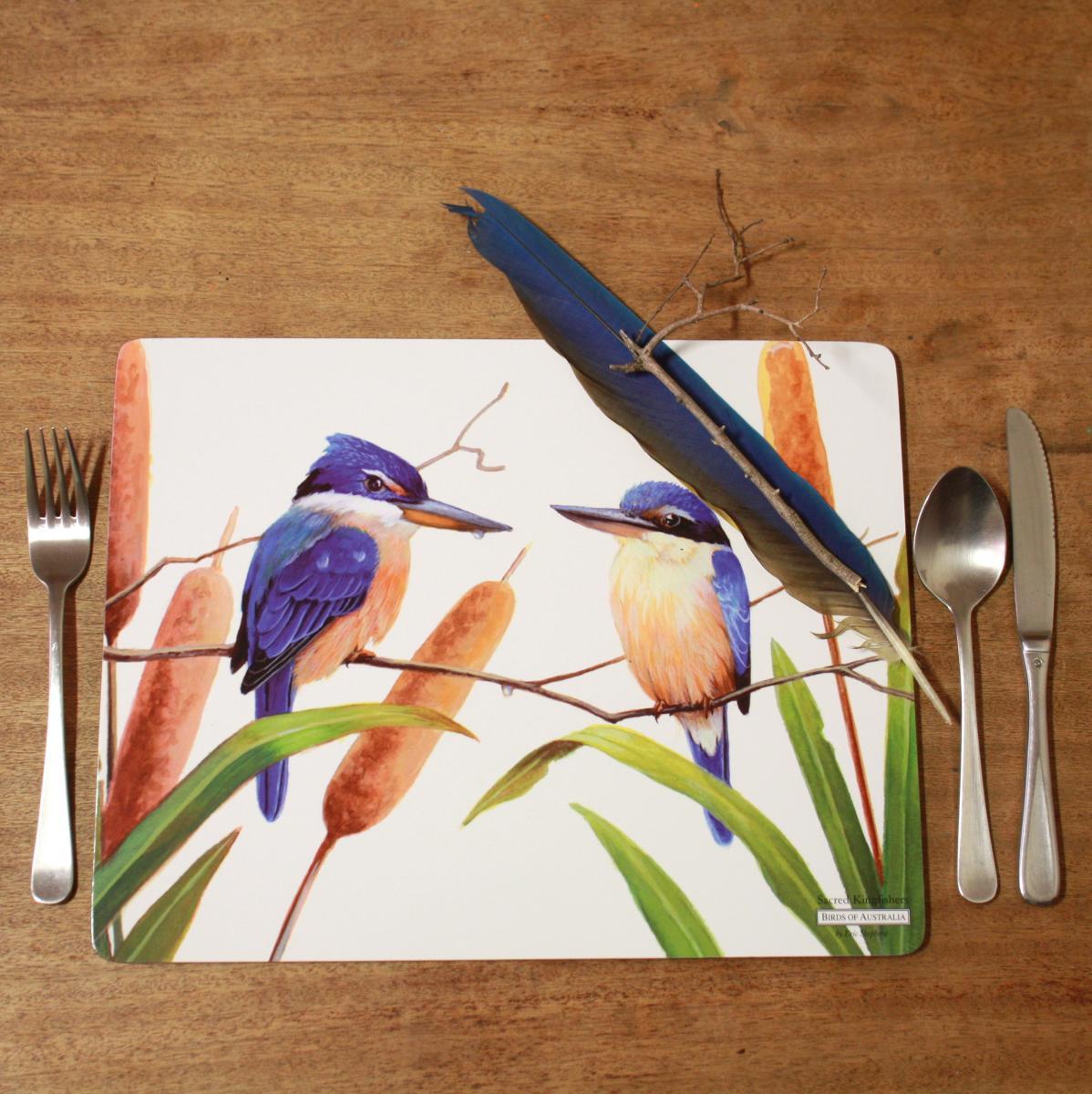 Maxwell & Williams Eric Shepherd Birds of Australia Placemats (Set of