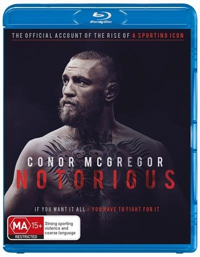 Conor Mcgregor - Notorious on Blu-ray