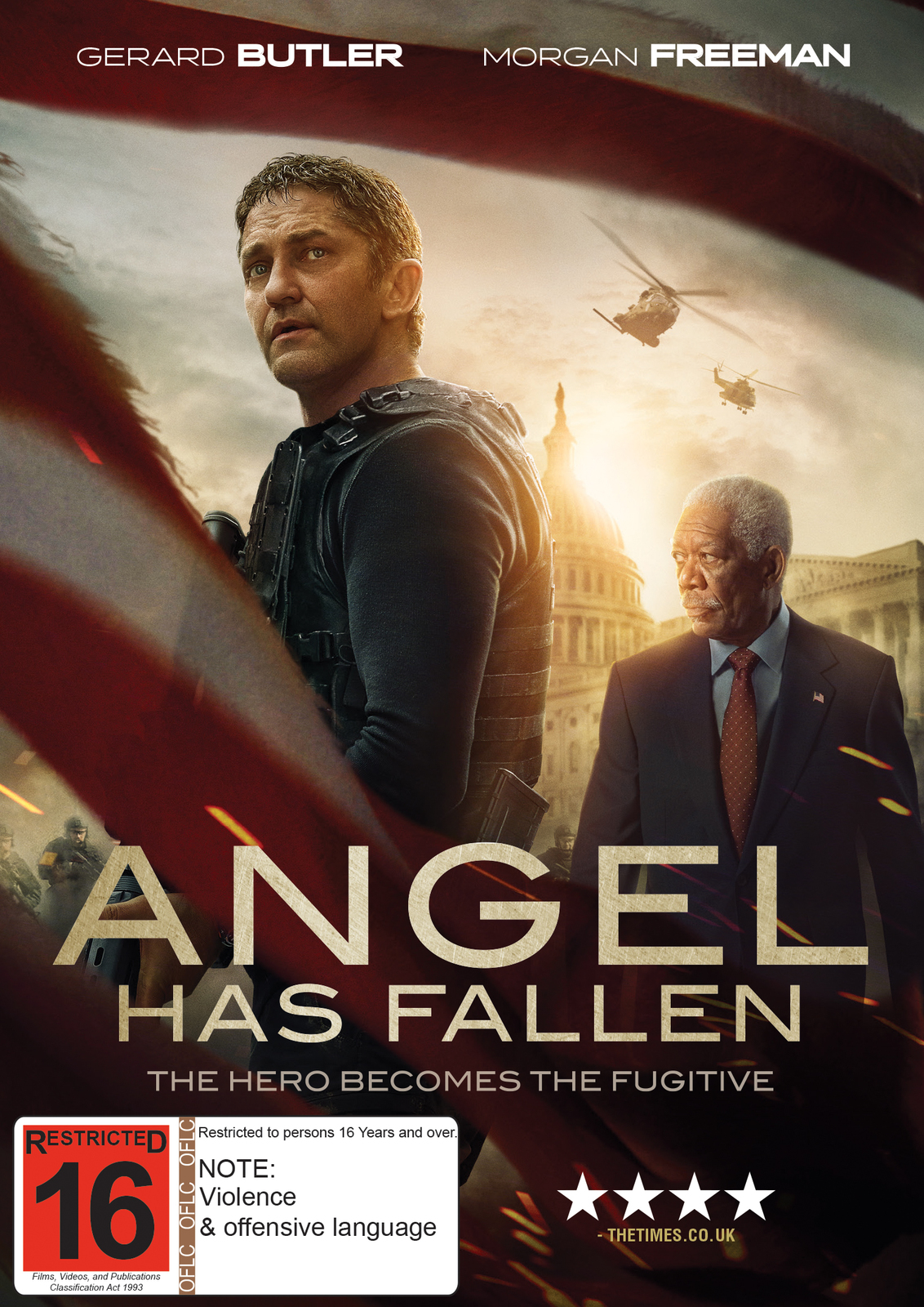 Angel Has Fallen on DVD image