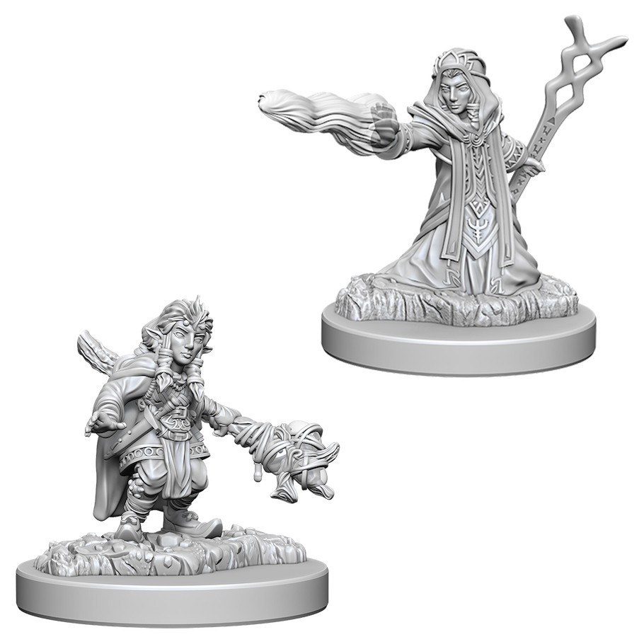 D&D Nolzurs Marvelous: Unpainted Miniatures - Female Gnome Wizard image