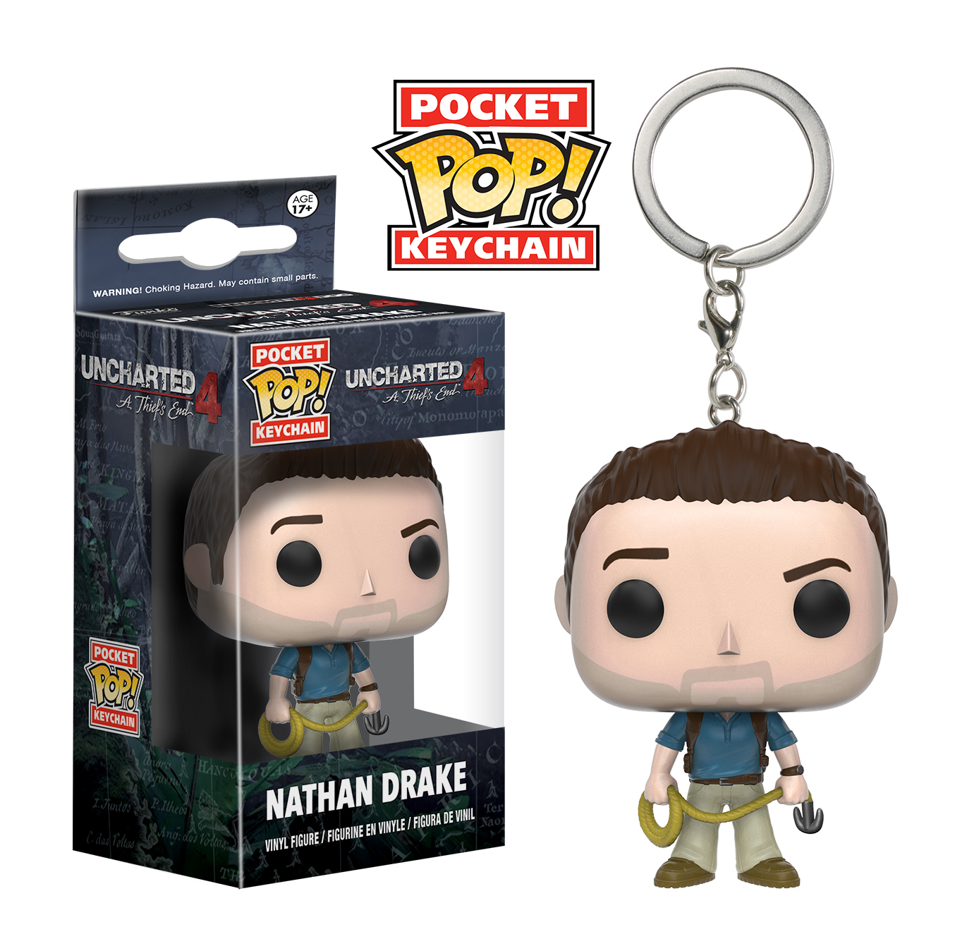 Uncharted: Nathan Drake - Pop! Vinyl Key Chain image