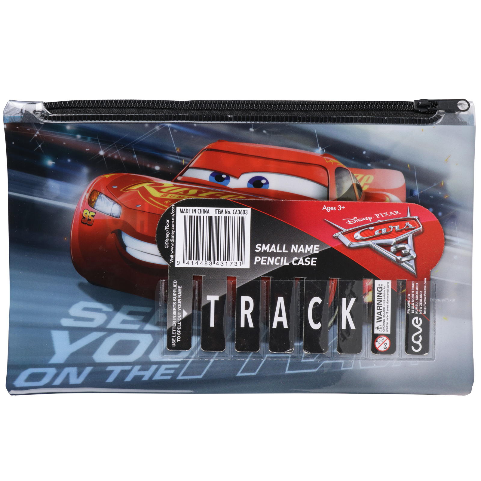 Disney Cars 3 Small Name Pencil Case