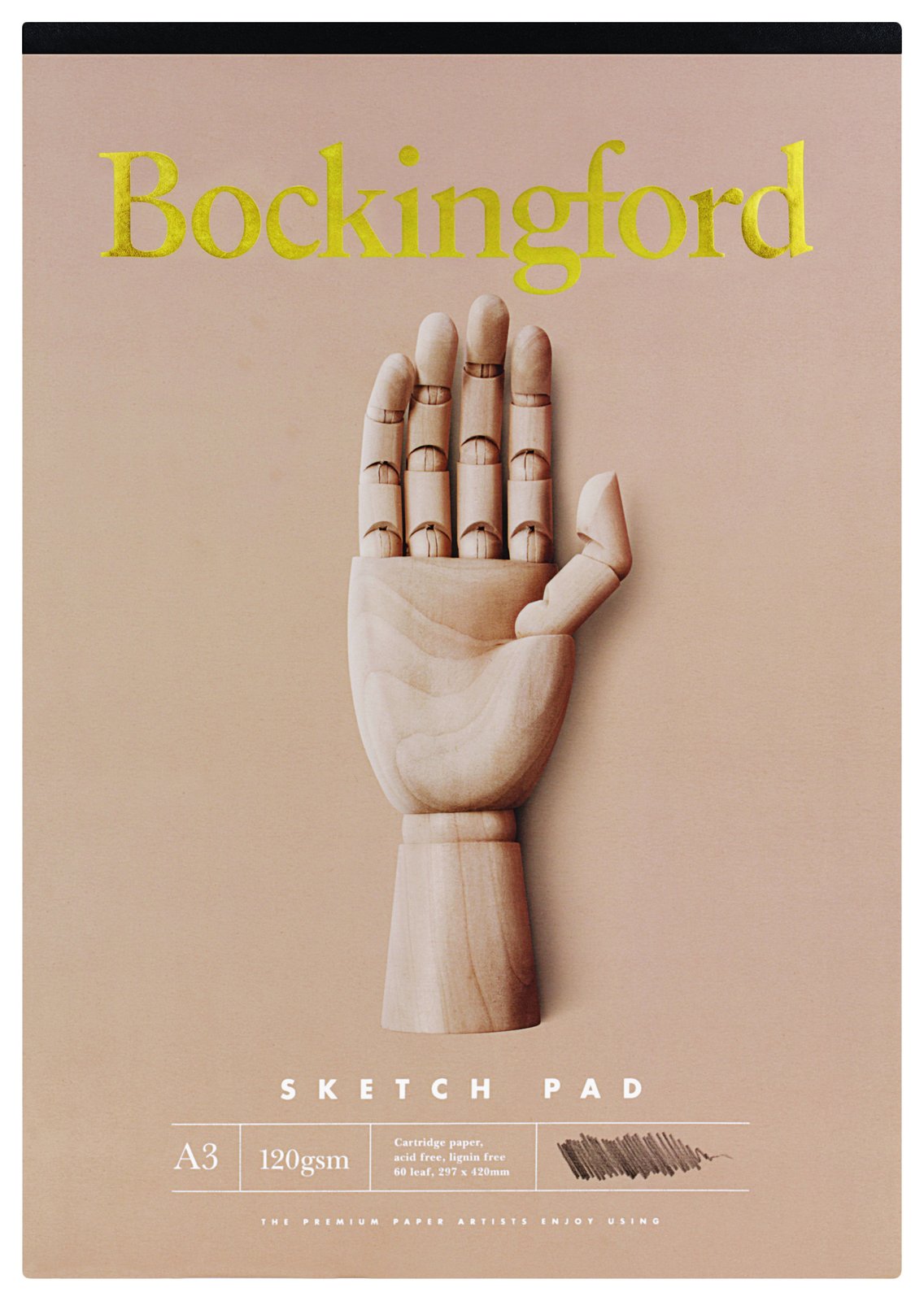 Bockingford A3 B21 60lf 120gsm Sketch Pad image