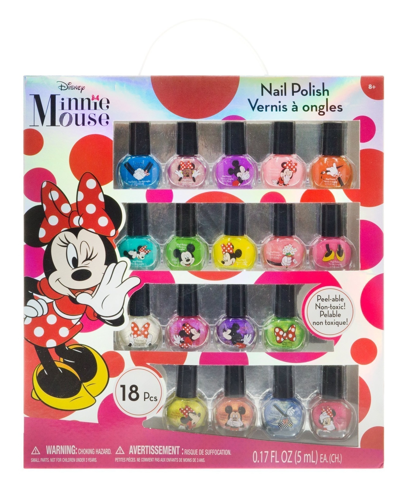 Buy Disney's Minnie Mouse Nail Polish Set at Mighty Ape Australia