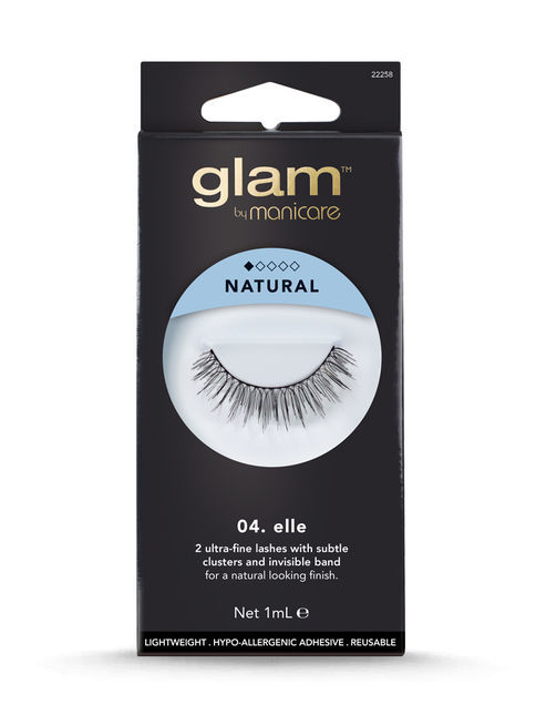 Glam by Manicare - 04. Elle Natural Lashes image