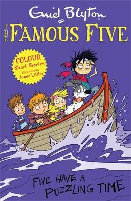 Famous Five Colour Short Stories: Five Have a Puzzling Time by Enid Blyton image