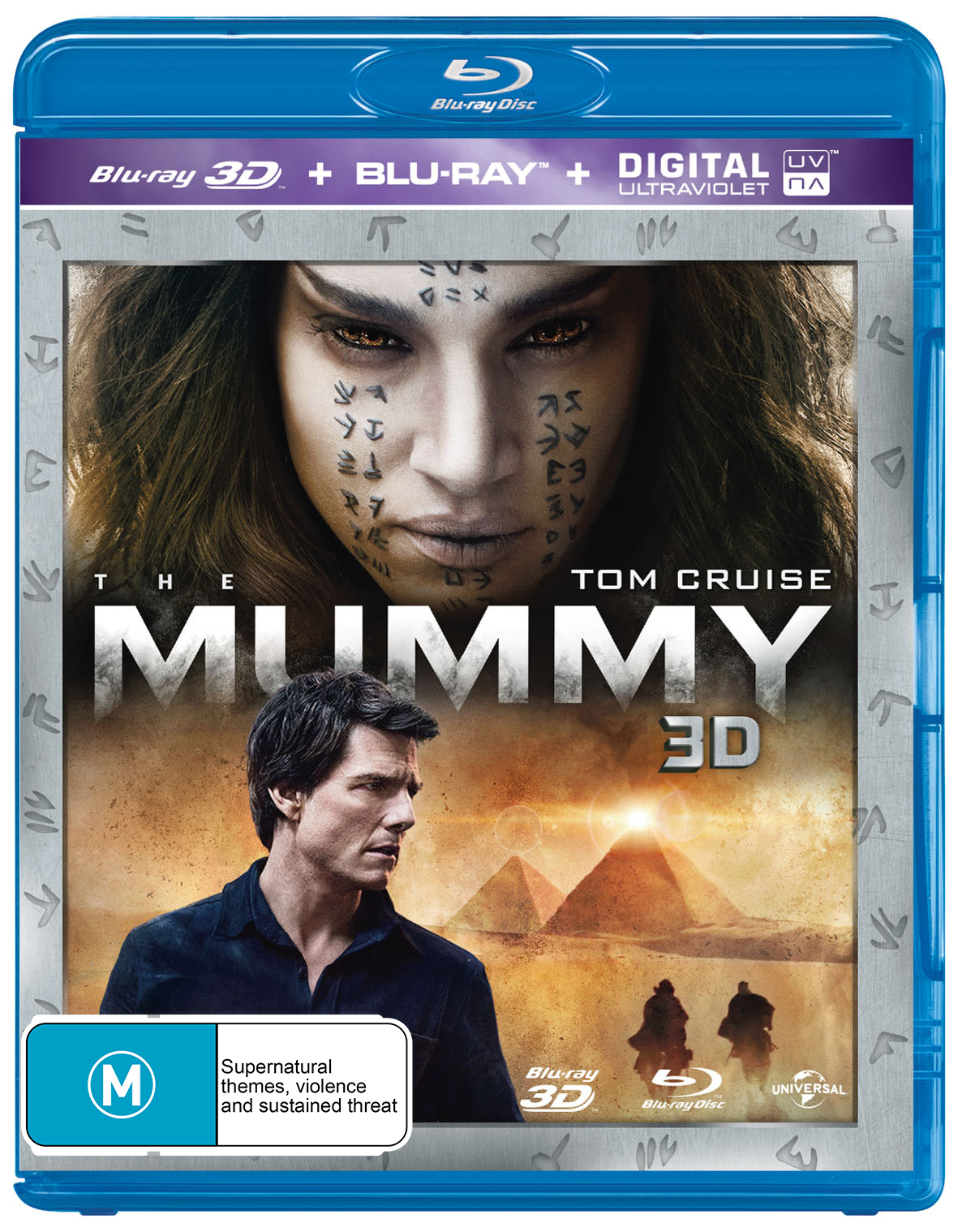 The Mummy (2 Disc Set) (2017) on Blu-ray, 3D Blu-ray