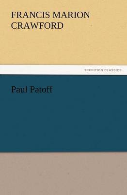Paul Patoff by F.Marion Crawford image