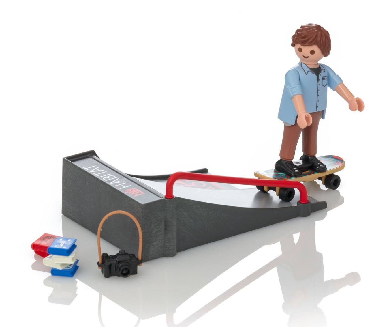 Playmobil: Special Plus - Skateboarder with Ramp (9094) image