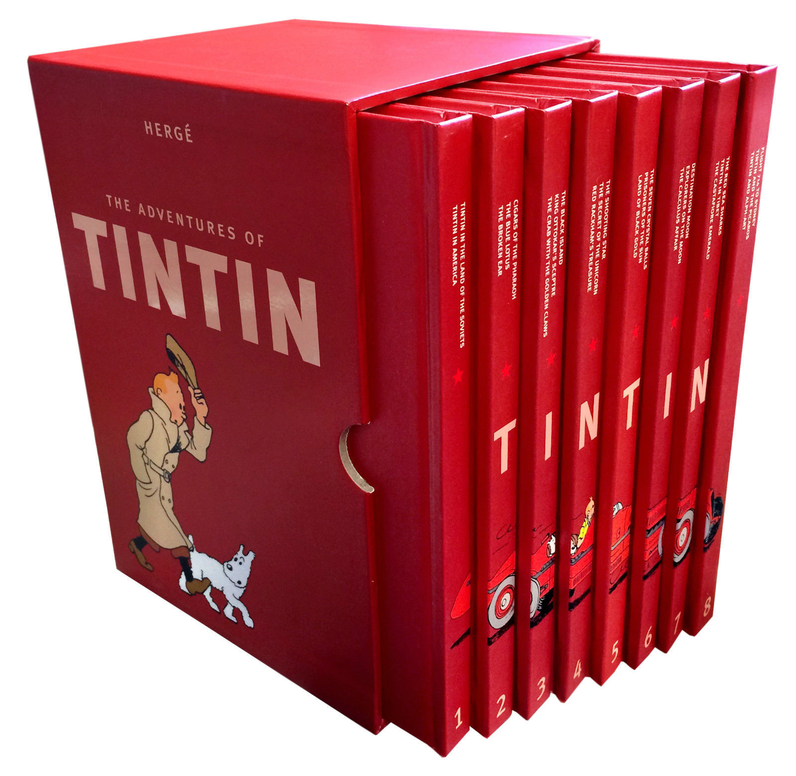 The Tintin Collection on Hardback by Herge