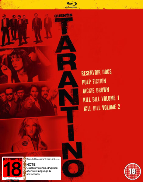 Quentin Tarantino Boxset on Blu-ray