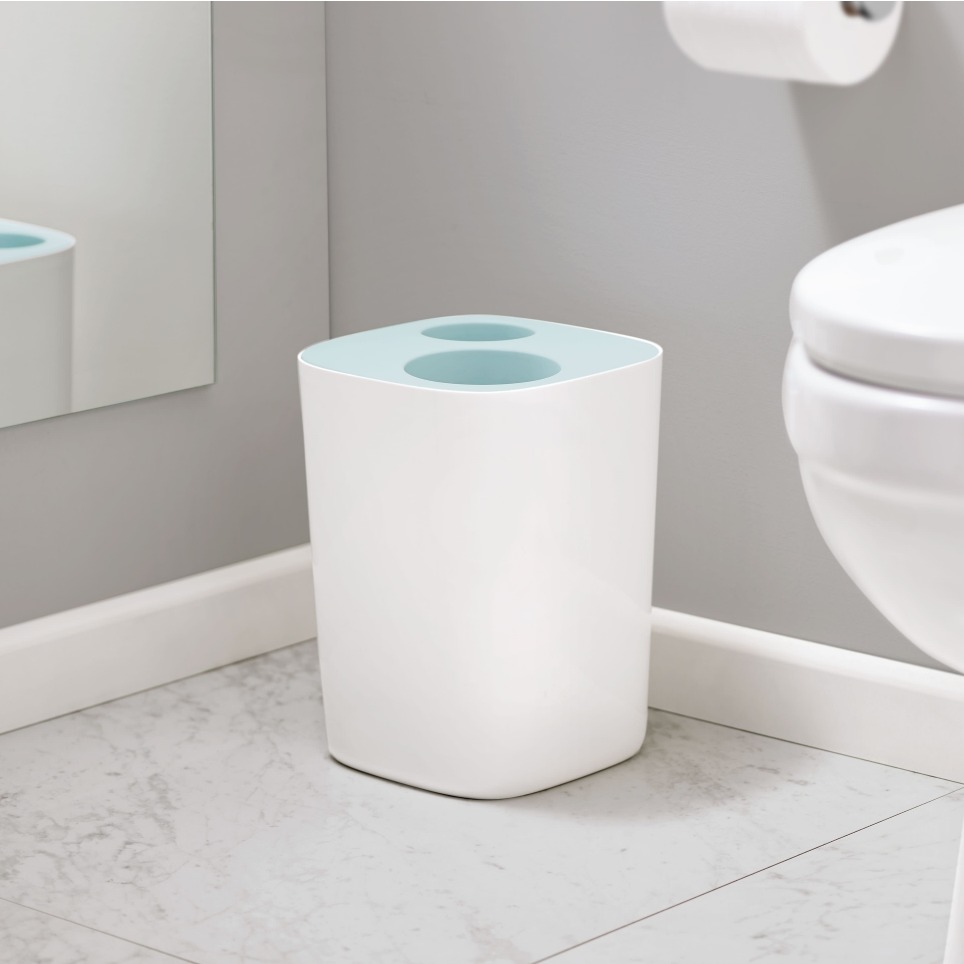 Joseph Joseph Split Bathroom Waste Separation Bin image