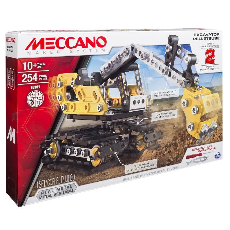 meccano excavator