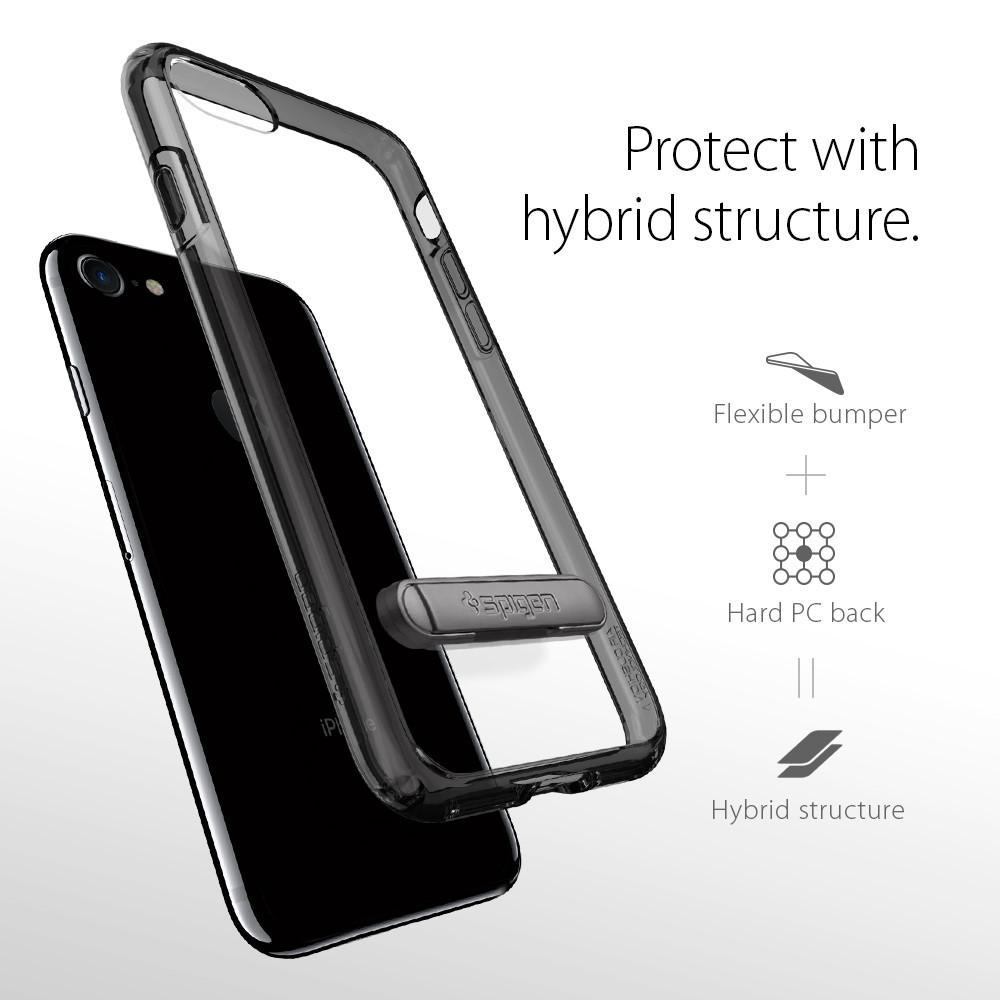 Spigen: iPhone 7 - Ultra Hybrid S Case (Jet Black) image