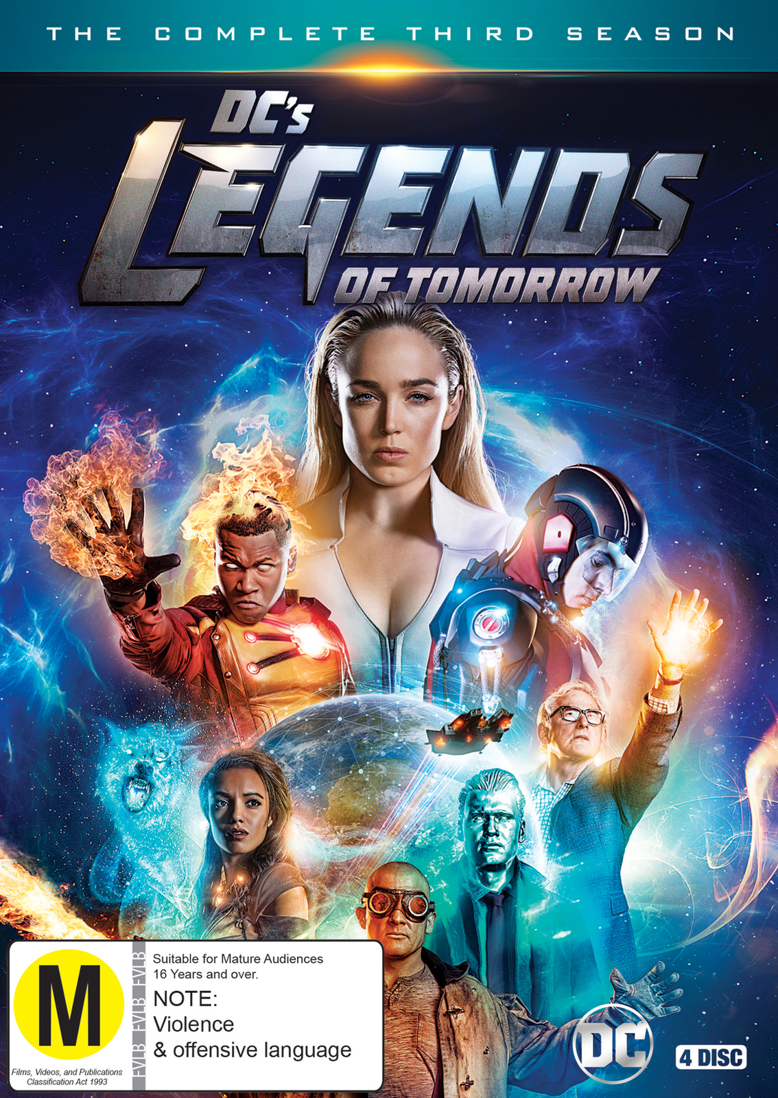 DC'S Legends of Tomorrow: Season 3 on DVD image