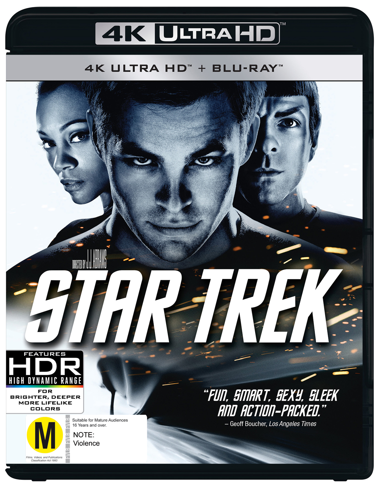 Star Trek XI on Blu-ray, UHD Blu-ray image
