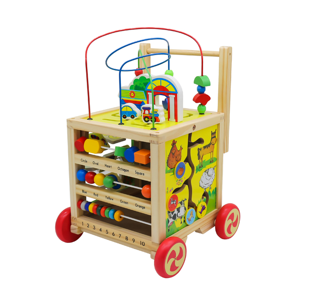 Buy Wooden Activity Baby Walker at Mighty Ape Australia