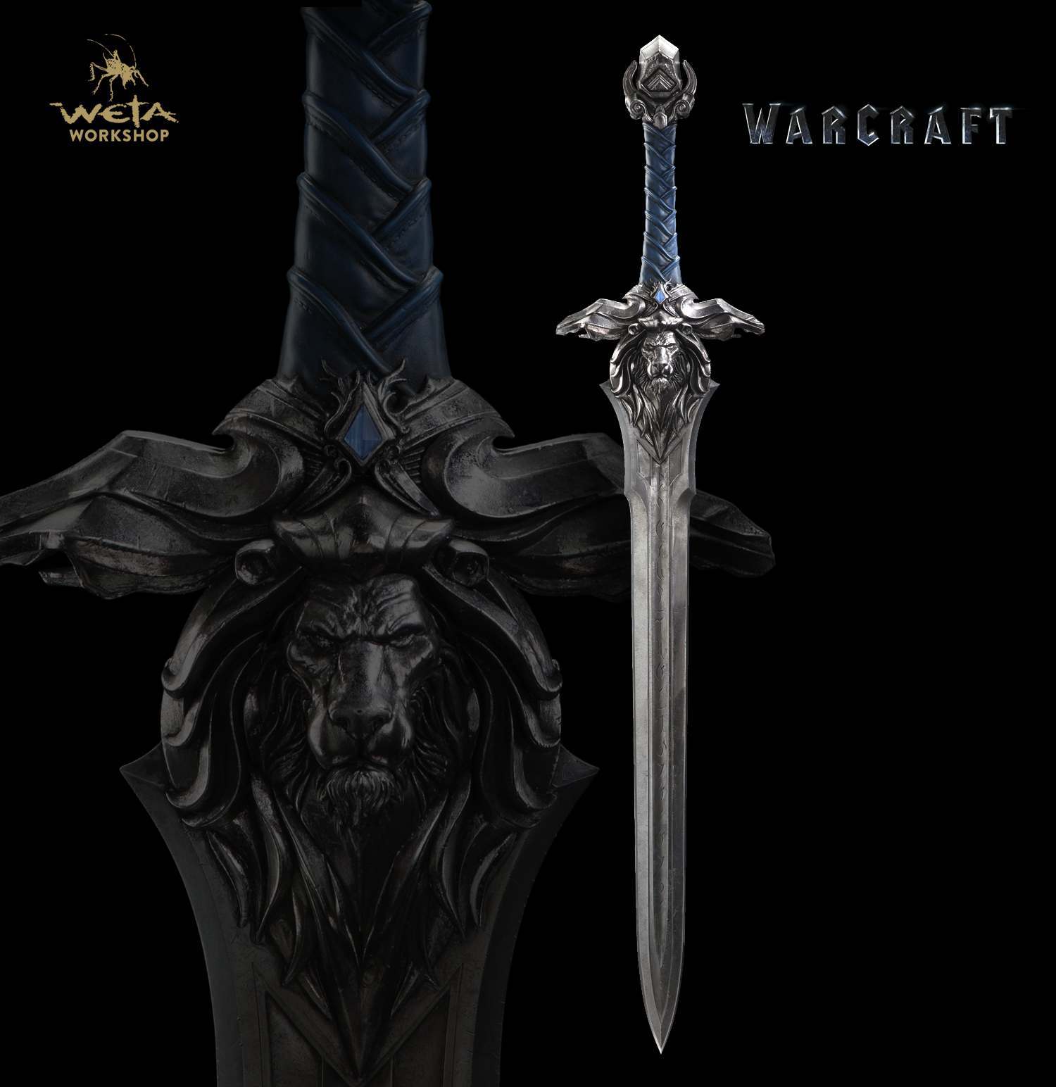 Warcraft Movie - 1:1 Scale Royal Guard Sword - Prop Replica image