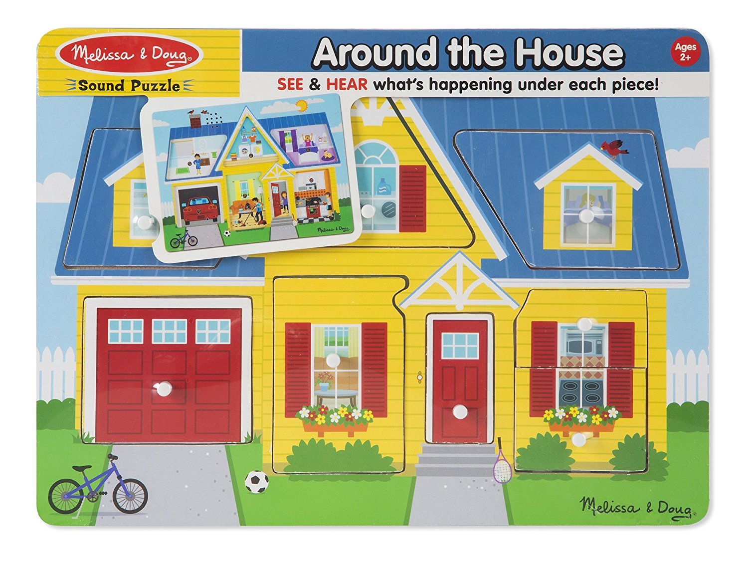 Melissa & Doug: Around the House Sound Puzzle image