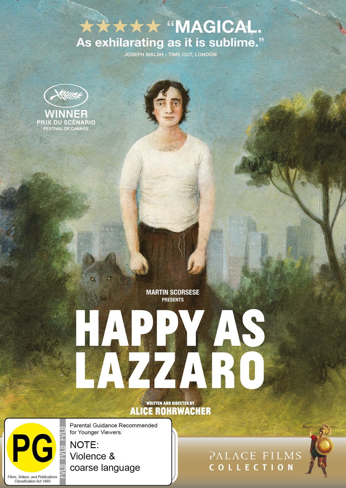 Happy As Lazzaro on DVD image