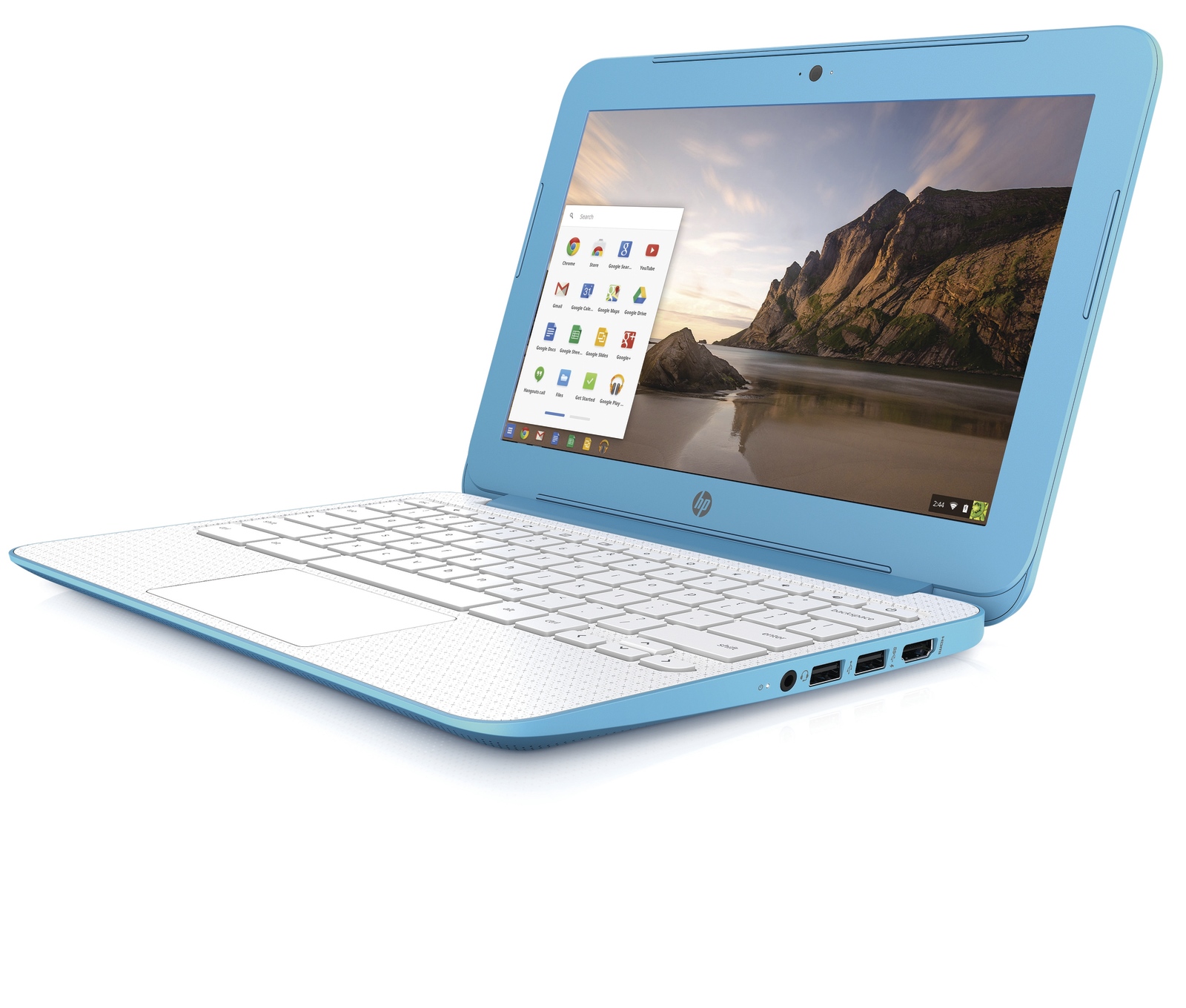 11" HP Chromebook Blue at Mighty Ape NZ