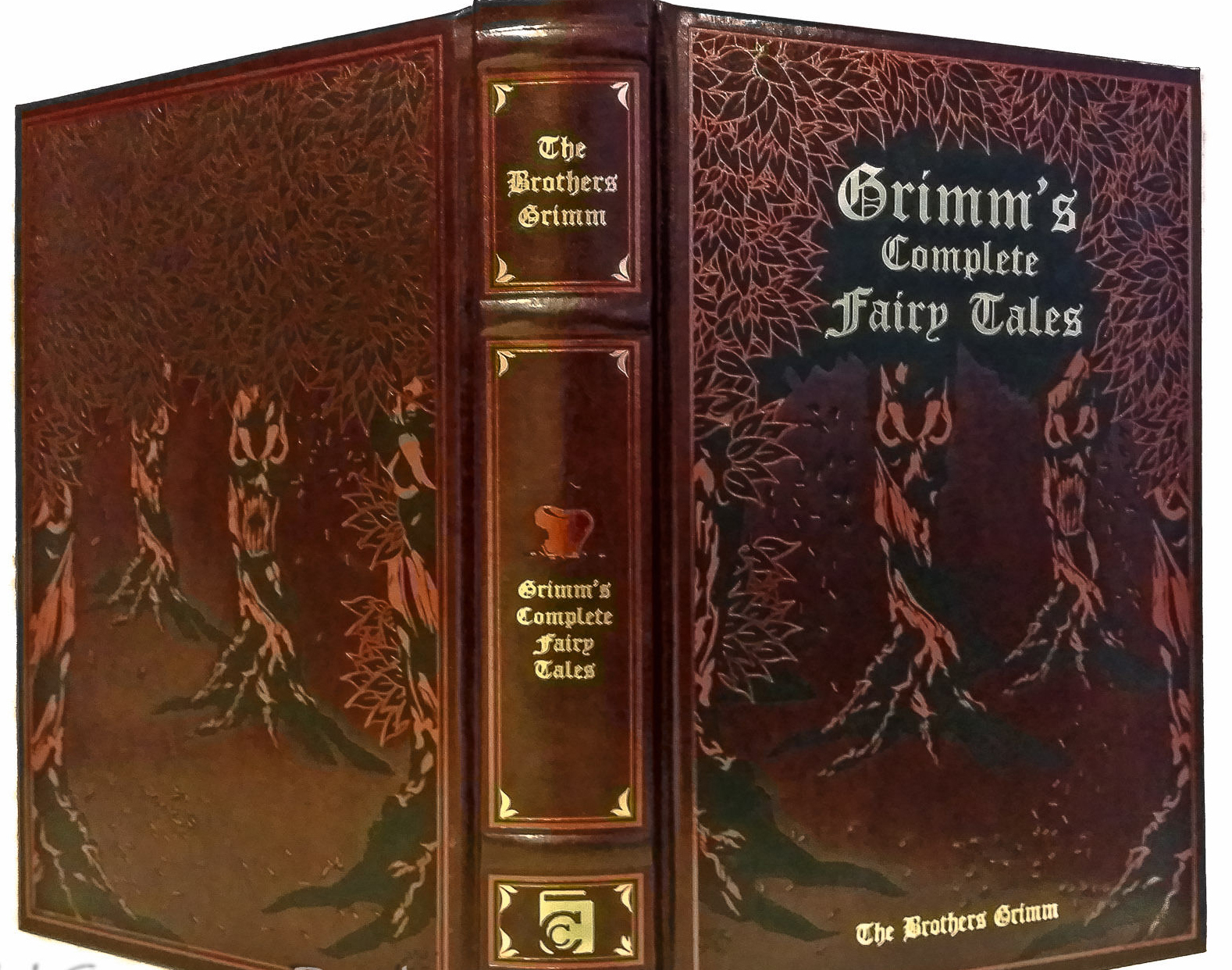Grimm's Complete Fairy Tales (Leather Bound) by Jacob Grimm image