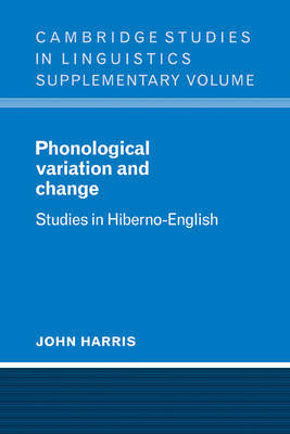 Phonological Variation and Change by John Harris image