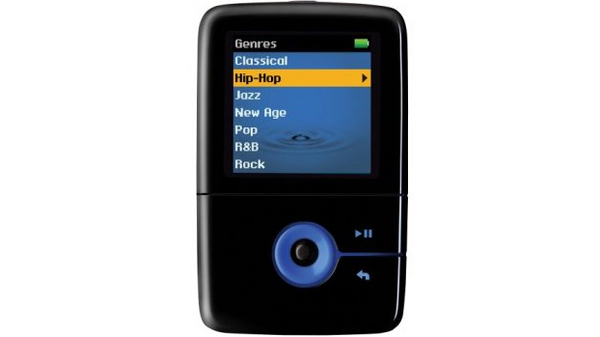 CREATIVE LABS Creative Zen V Plus 4 GB (Black with Blue Accent) image