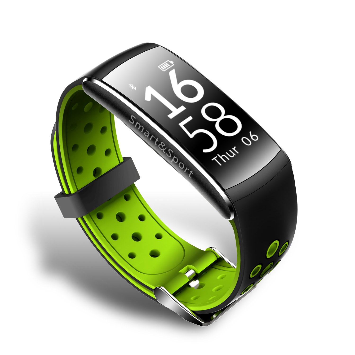 Waterproof Fitness Activity Tracker w/ Swimming Mode - Green image