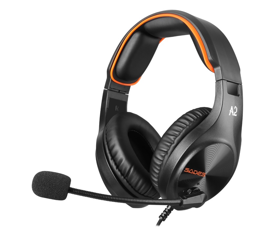 SADES A2 Gaming Headset (Orange) Switch, PC, PS4, Xbox One Buy Now
