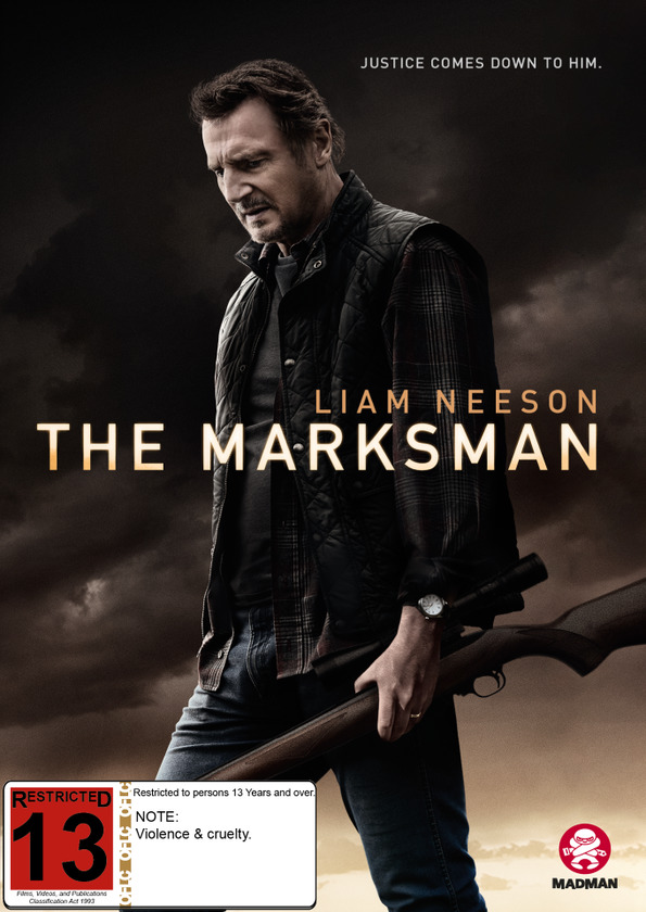 The Marksman on DVD image