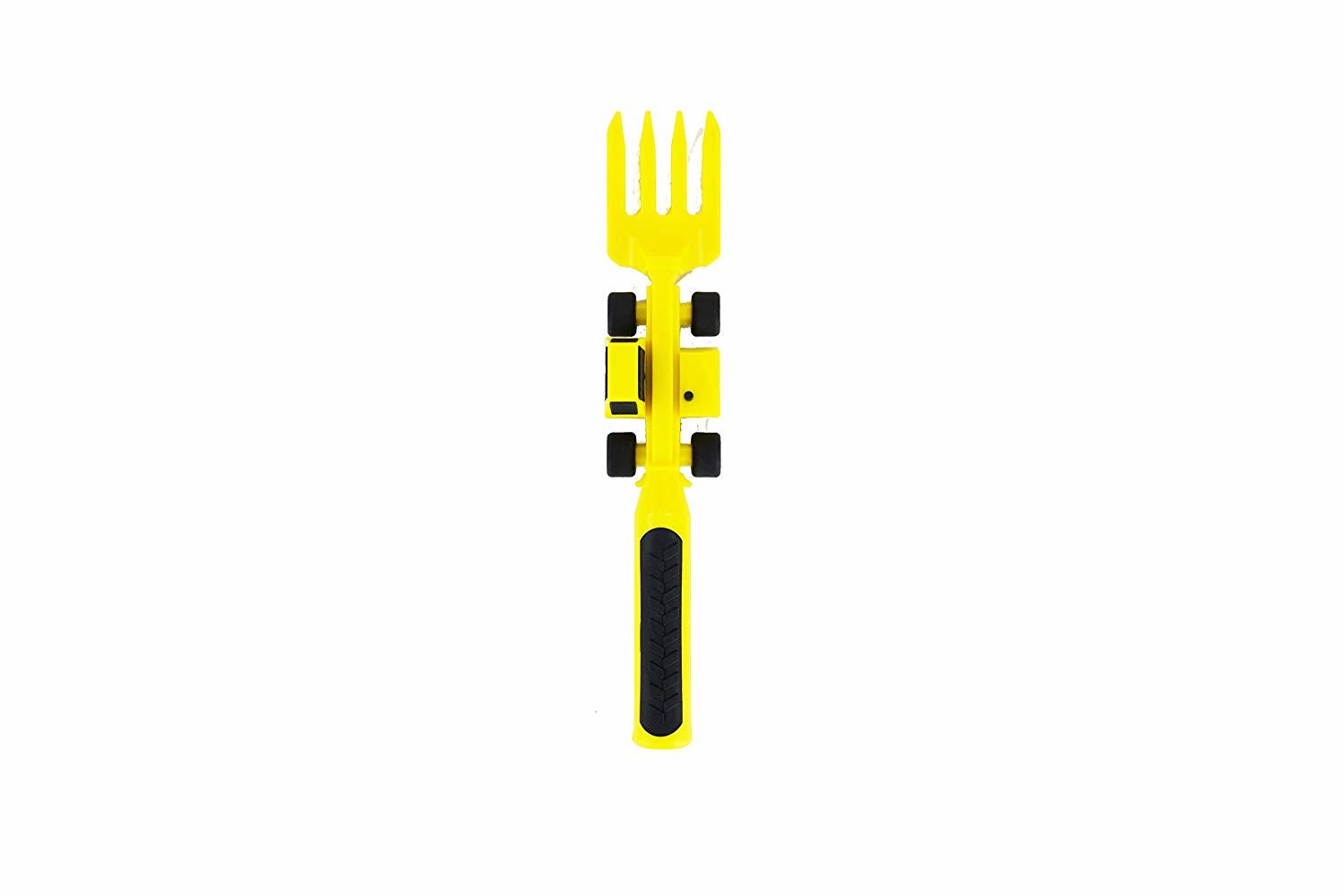 Constructive Eating: Construction 3 Piece Cutlery Set image