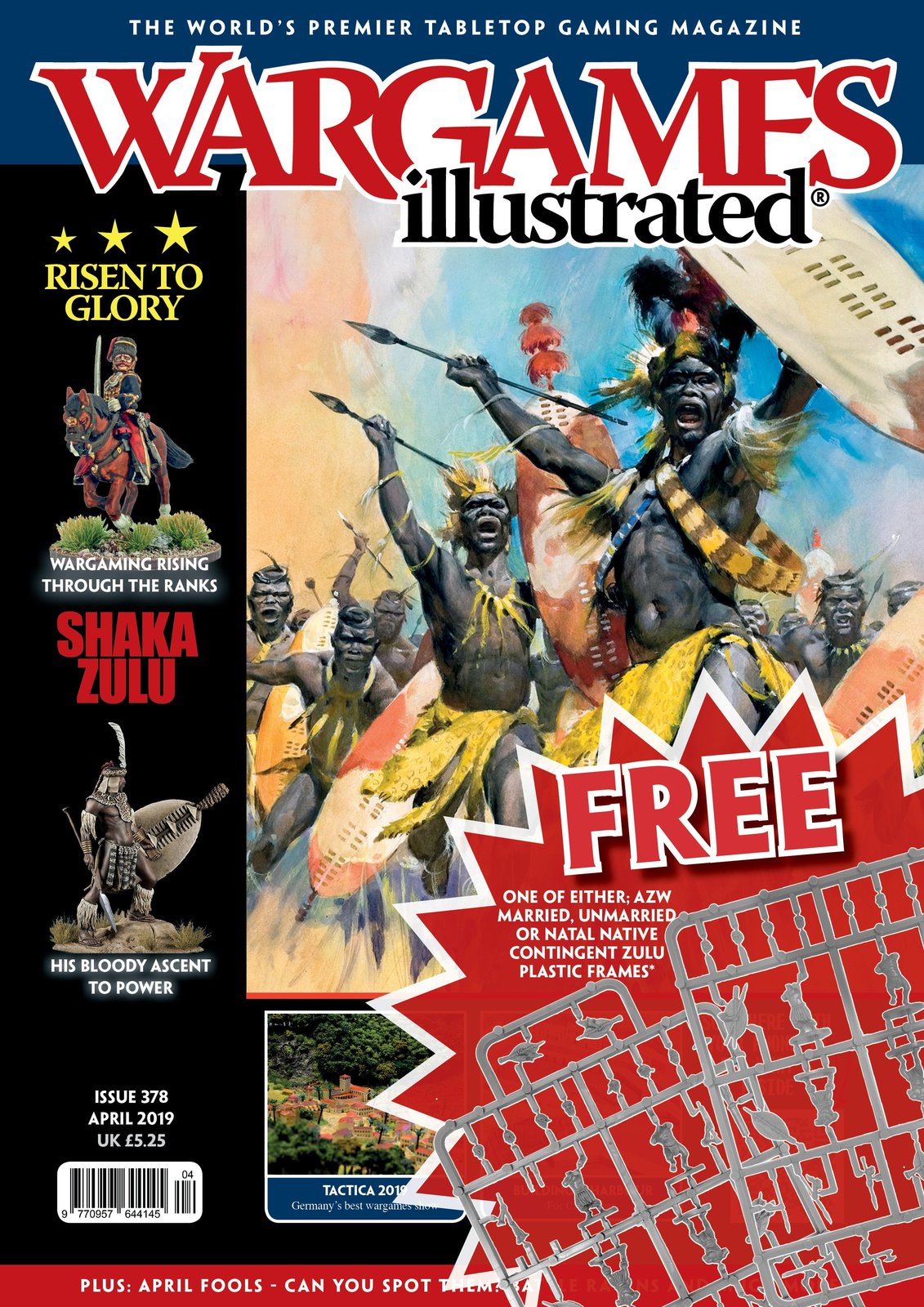 Wargames Illustrated WI378 April Edition at Mighty Ape NZ